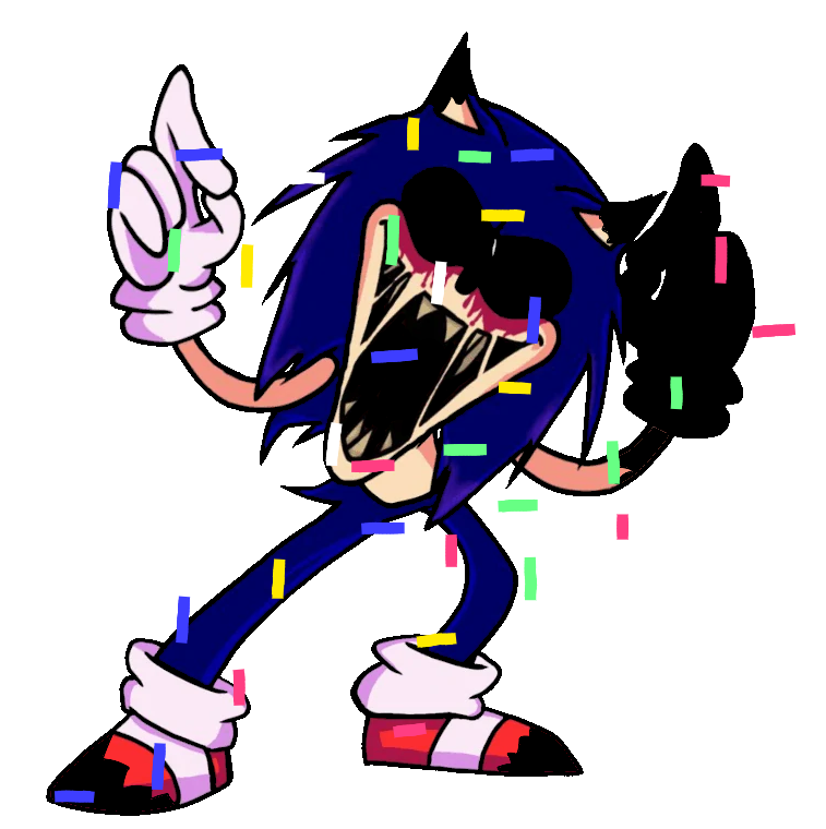 Fnf Sonic Exe Sticker - Fnf Sonic Exe Sonic Exe - Discover & Share GIFs