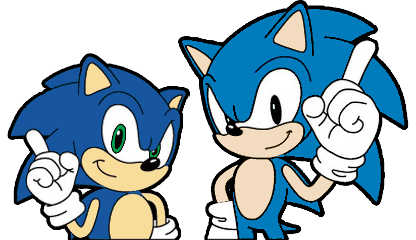 Classic Sonic fanart (old art) by ChinguTheLovingExe on DeviantArt