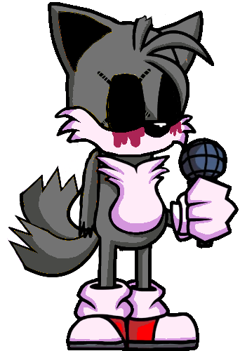Kax on X: old art i've made about Sonic.exe and Dead Tails, i got inspired  by the Tails design from the unreleased version of the Exe mod in SRB2,  it's a really