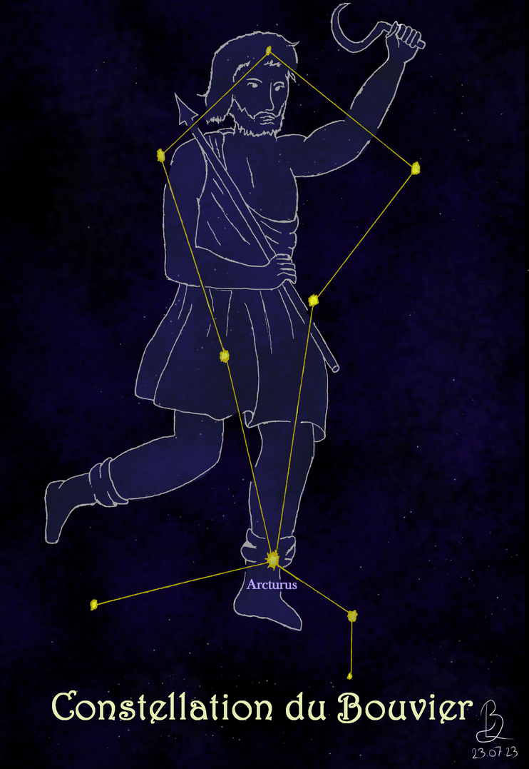 Bootes Myth Bootes Constellation by RalolaKru on DeviantArt
