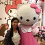 Me and Hello Kitty at Sanrio Surprises store