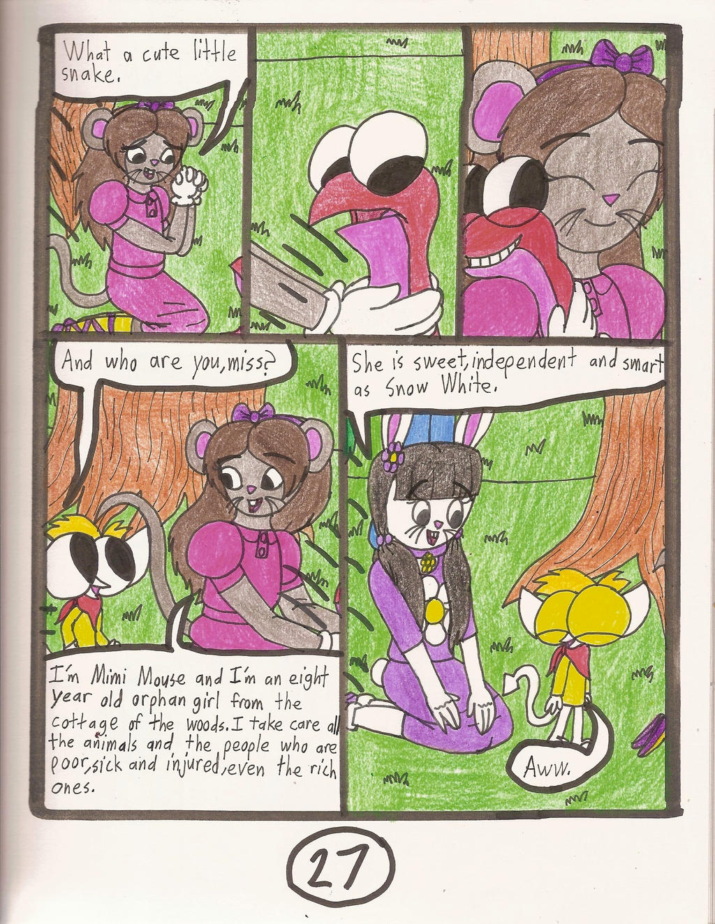 The Clever Belovers goes to Dreamlands comic pg 27