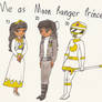 Power Rangers in Space: Me as Moon Ranger Princess