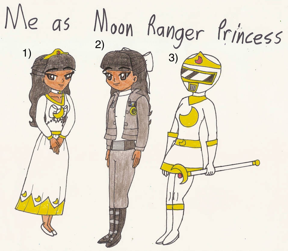 Power Rangers in Space: Me as Moon Ranger Princess by BerryViolet on ...