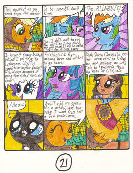 MLP:FiM The Wonderful Witch of Neigh's comic pg 21