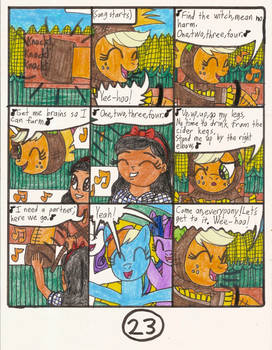 MLP:FiM The Wonderful Witch of Neigh's comic pg 23