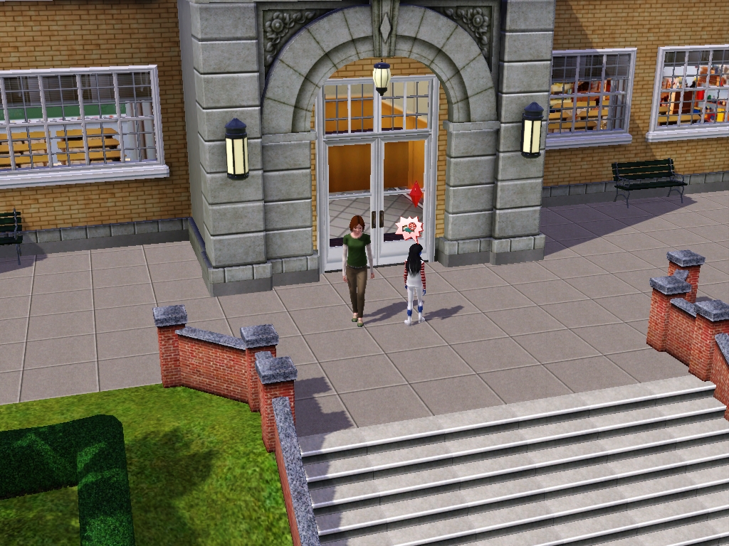 Sims 3 - I'm getting tired after school