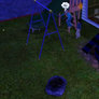 Sims 3 - I push Annasophia to give her a big swing