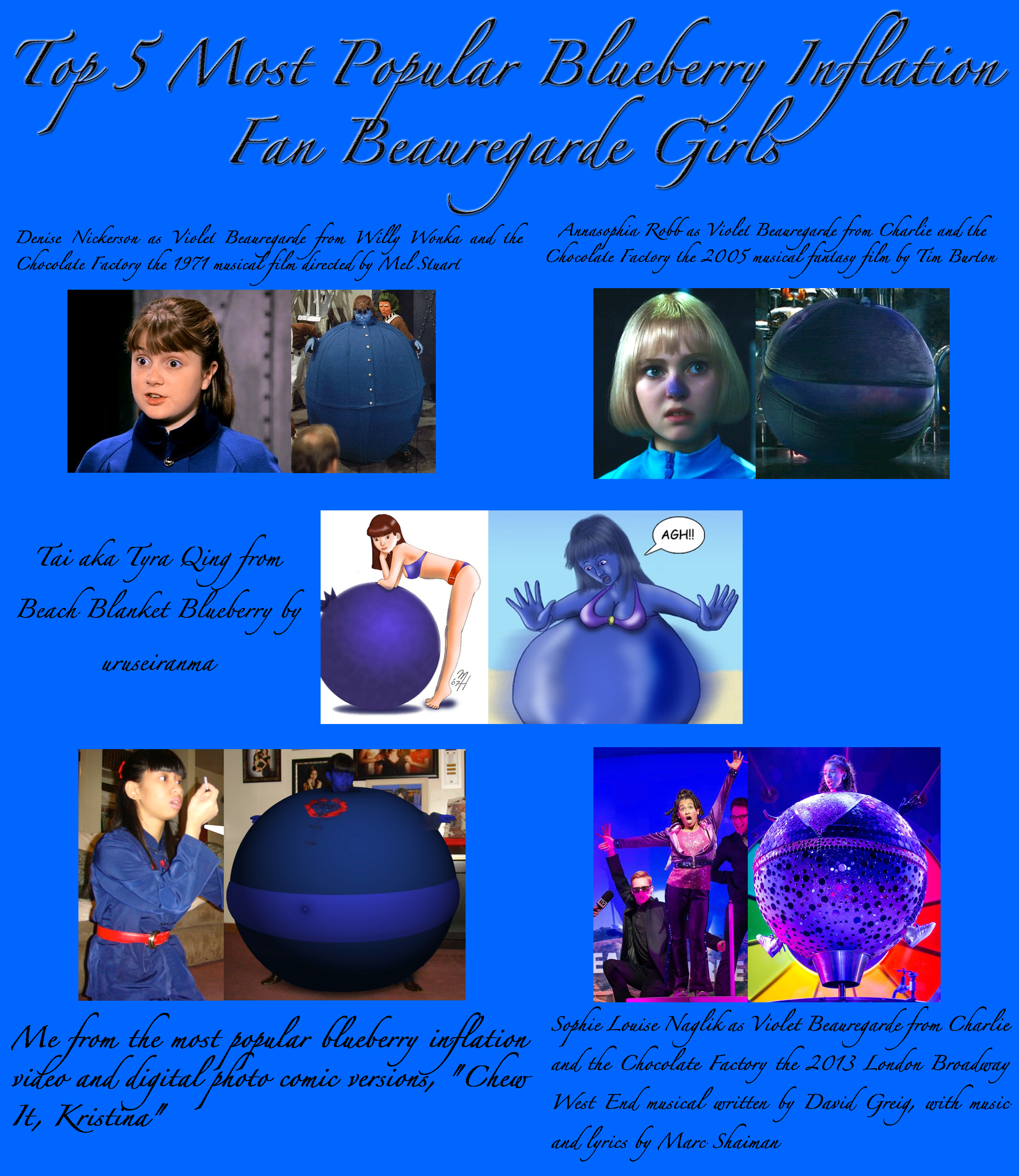 Top 5 Popular Blueberry Fan Beauregarde Girls Meme By Magic Kristina Kw On Deviantart Top 5 Popular Blueberry Fan Beauregarde Girls Meme By Magic Kristina Kw On Deviantart