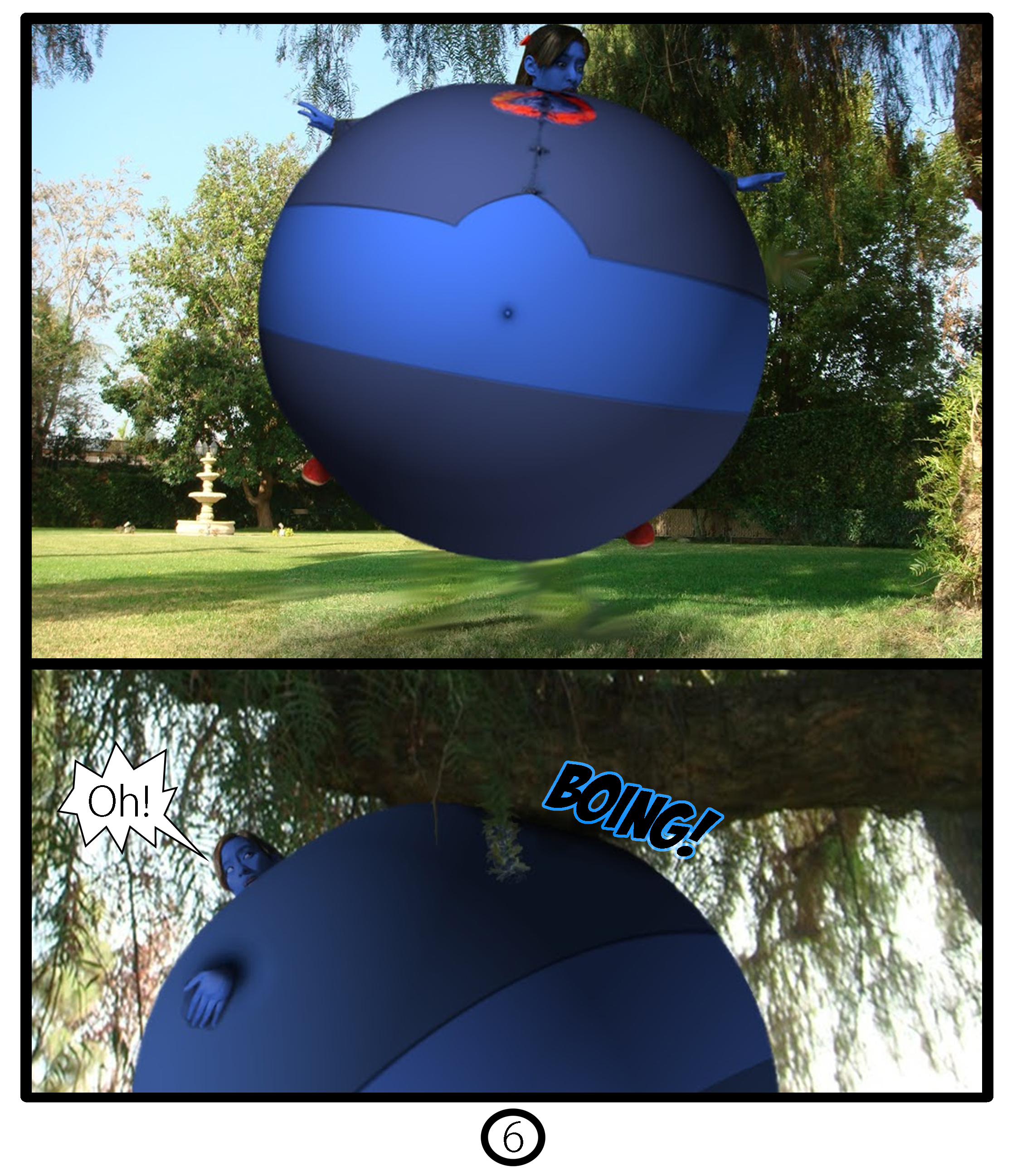 Flaky Air Inflation Blue Air Inflation - Swell Time in Backyard pg 6 by BerryViolet on ...