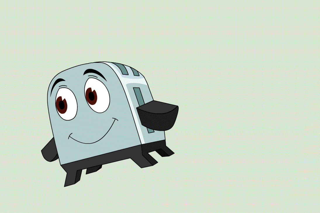 Toaster's walking animation by BerryViolet on DeviantArt