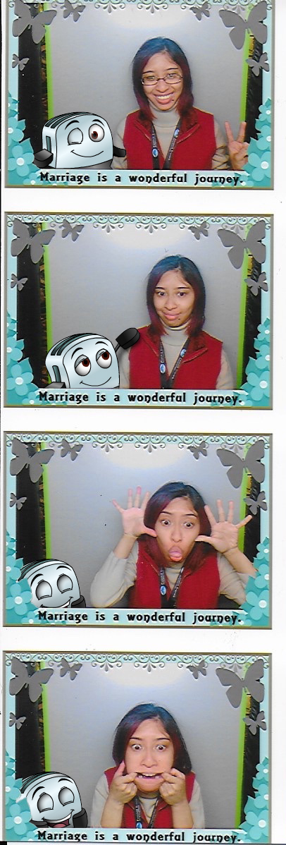 Me and Toaster in JIPP wedding photo strip