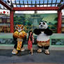 I met Po and Tigress at USH Lunar New Year Event 3