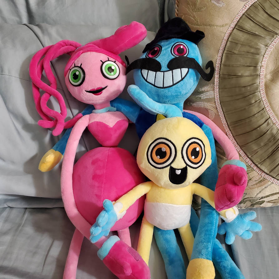 Mommy Long Legs and Family Plush Doll set photo 2 by BerryViolet on  DeviantArt