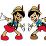 I as Pinonnia and Pinocchio pose together 1