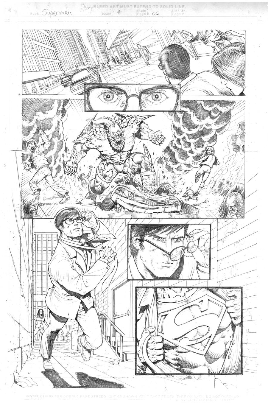 Superman sample page 02