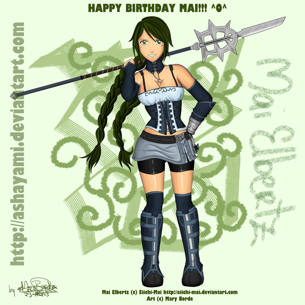 Happy Birthday Mai :D by Ashayami