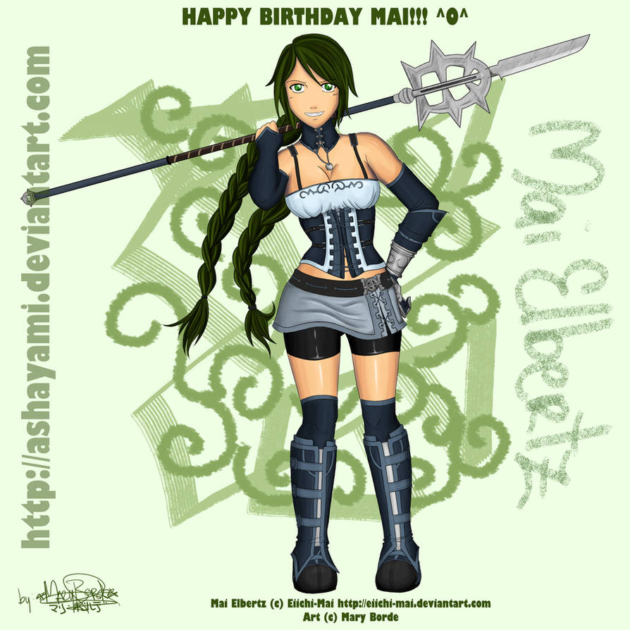 Happy Birthday Mai :D by Ashayami
