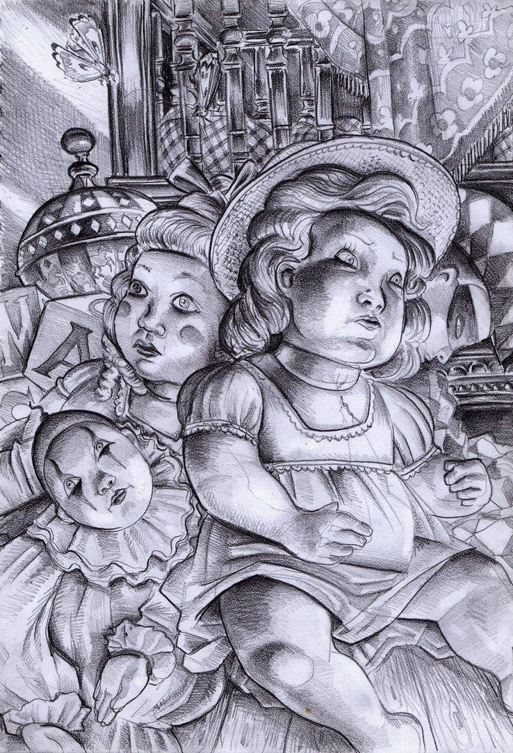 The dolls are coming... by Black--Mountain