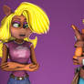 N. Sane Tawna Bandicoot Vs Crash 4 Tawna.