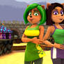 Ami and Liz Bandicoot.