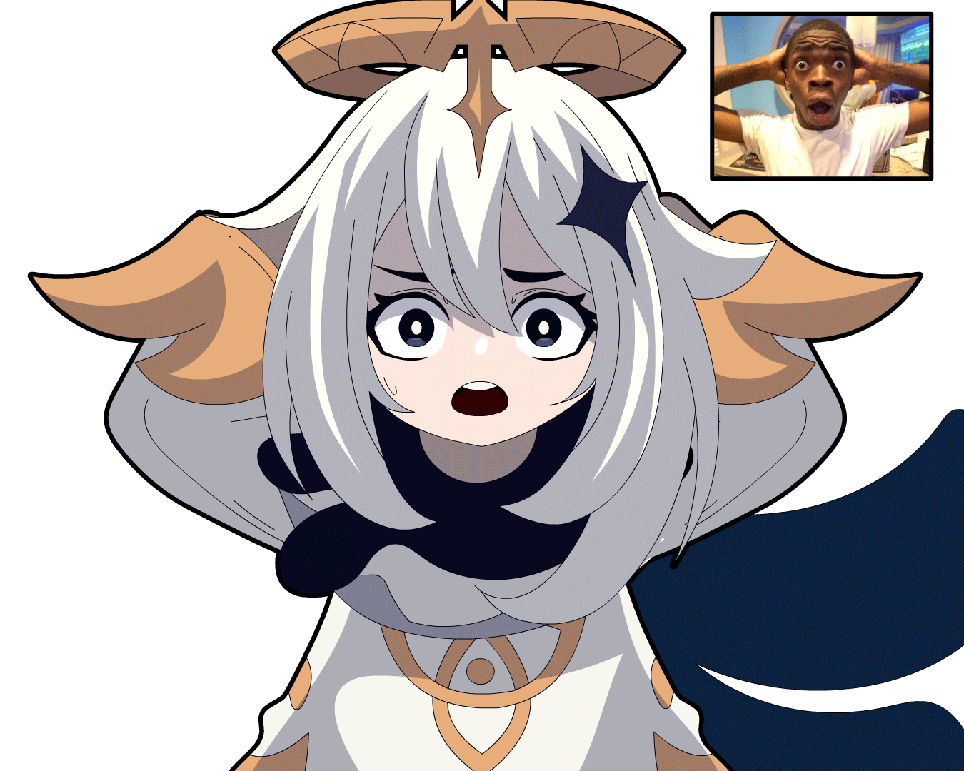 Paimon Rage Shocked Paimon - Meme Face by 96933776 on DeviantArt
