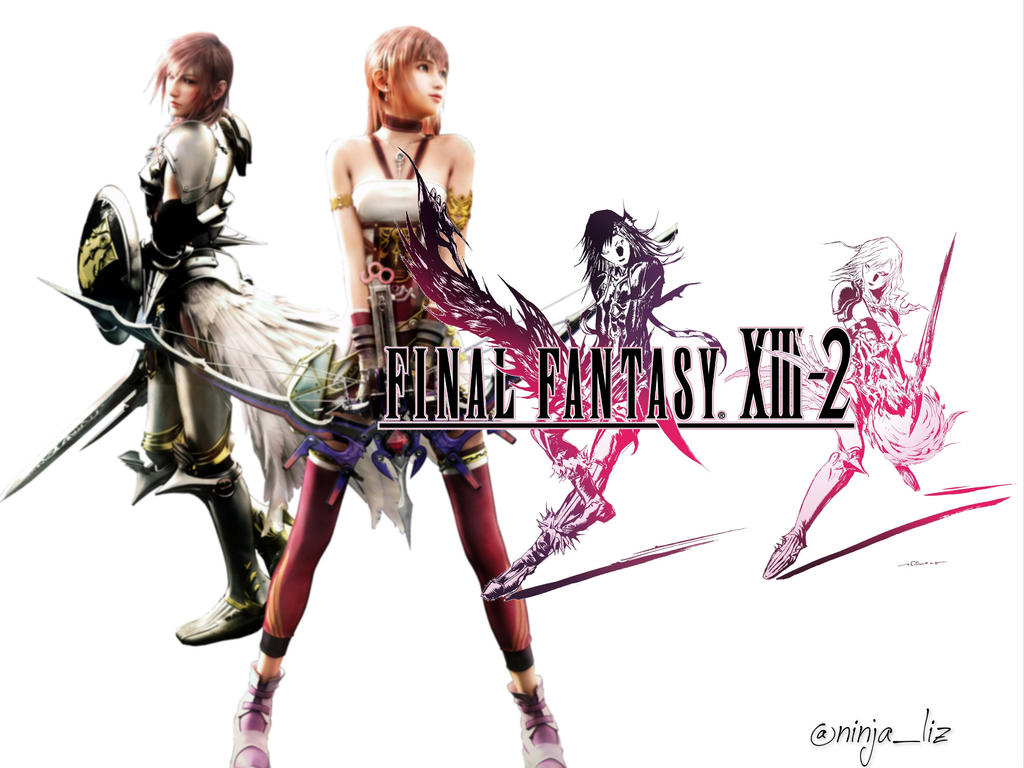 Final Fantasy Xiii 2 Lightning Serah Wallpaper By Liz Farron On Deviantart Final Fantasy Xiii 2 Lightning Serah Wallpaper By Liz Farron On Deviantart