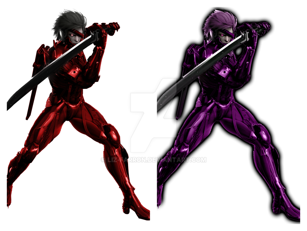 MGR: Raiden Custom Color Change by Liz-Farron on DeviantArt