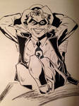 The Riddler Inked by carriekaty