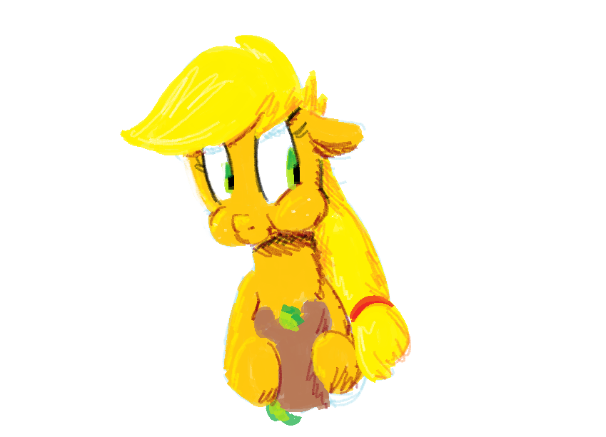 02-11-14 Applejack Can't Enjoy Her Sandwich