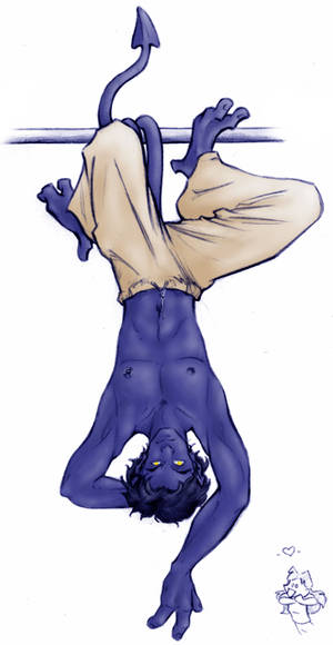 Colored Nightcrawler Dude