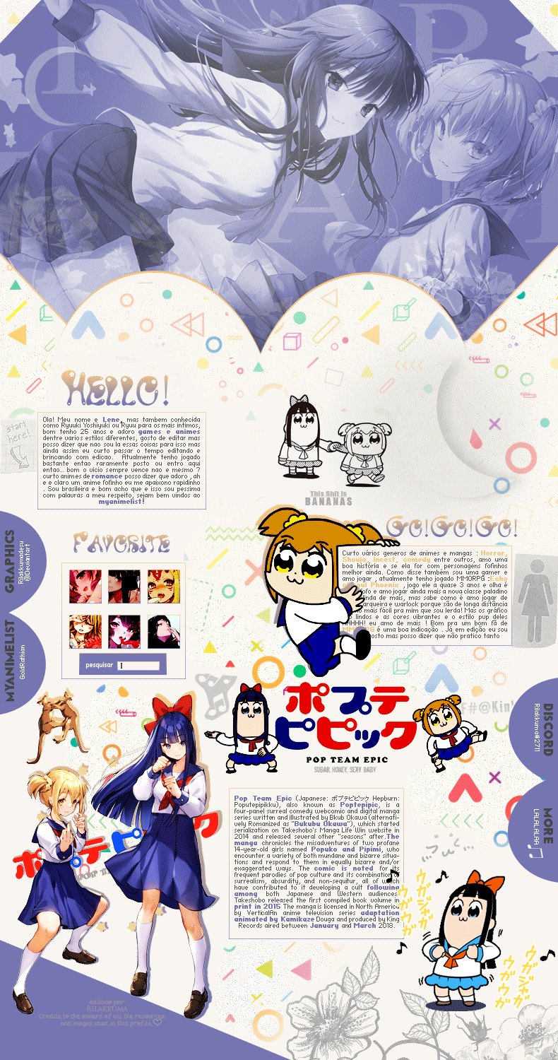 Layout Popuko Pop Team Epic By Rilakkumadesu On Deviantart