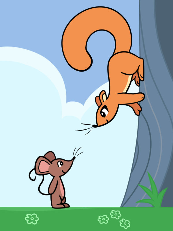 Mouse and Hazel from My Friend Rabbit by AmandaTheDoll on DeviantArt