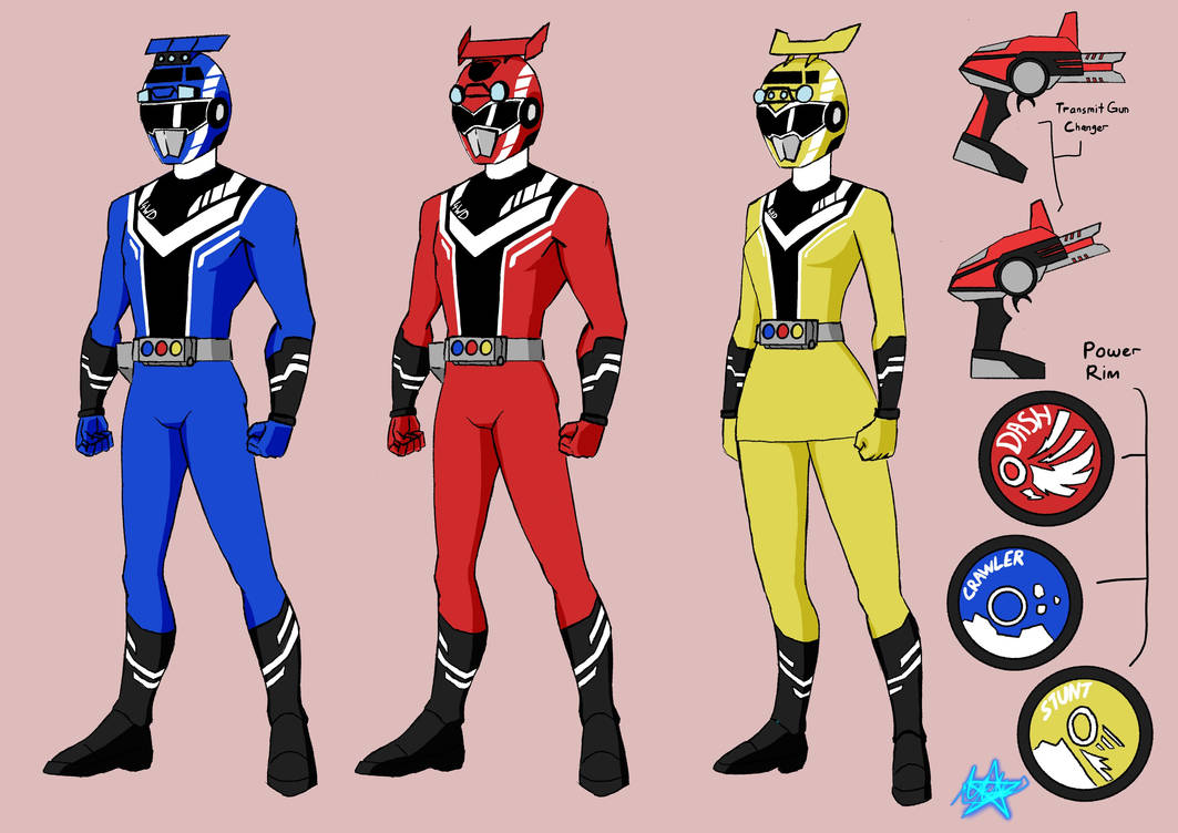 Power Rangers Radio Racer by AITransBot on DeviantArt