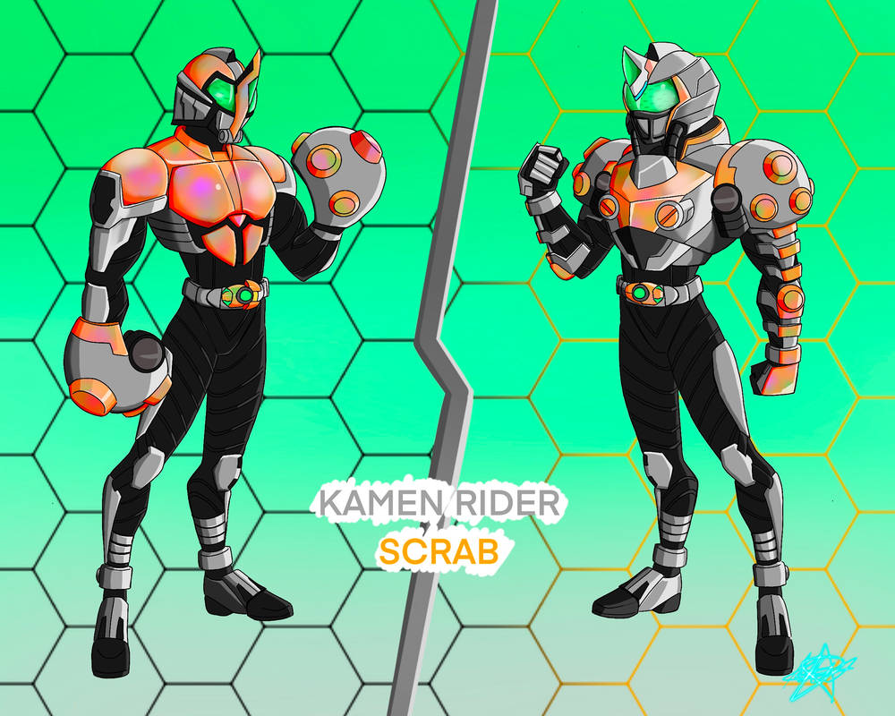Kamen Rider Scrab by AITransBot on DeviantArt