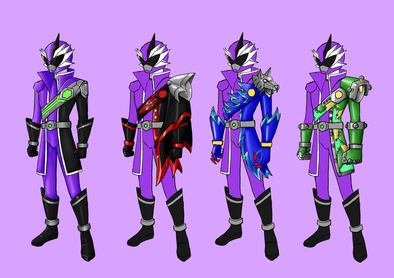 Monster Sentai Kizunager 6th Rangers by AITransBot on DeviantArt