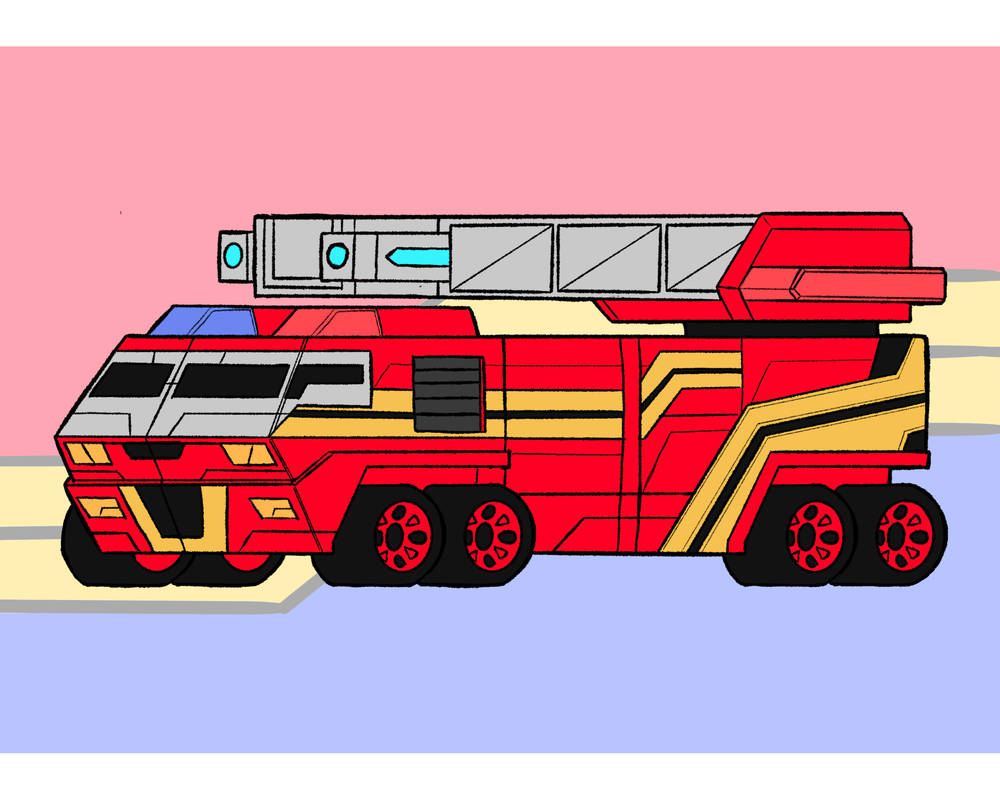 Deviantart Fire Engine RESCUE FIRE by AITransBot on DeviantArt