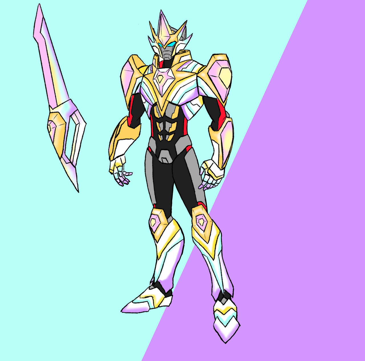 Ultrafire Knight Ultra Knight final form by AITransBot on DeviantArt