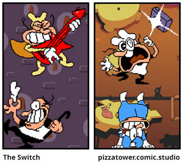 switch to pizza tower! - Comic Studio