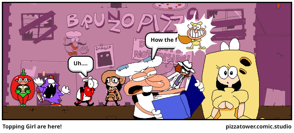 Do I Look Like Peppino Pizza Tower - Comic Studio