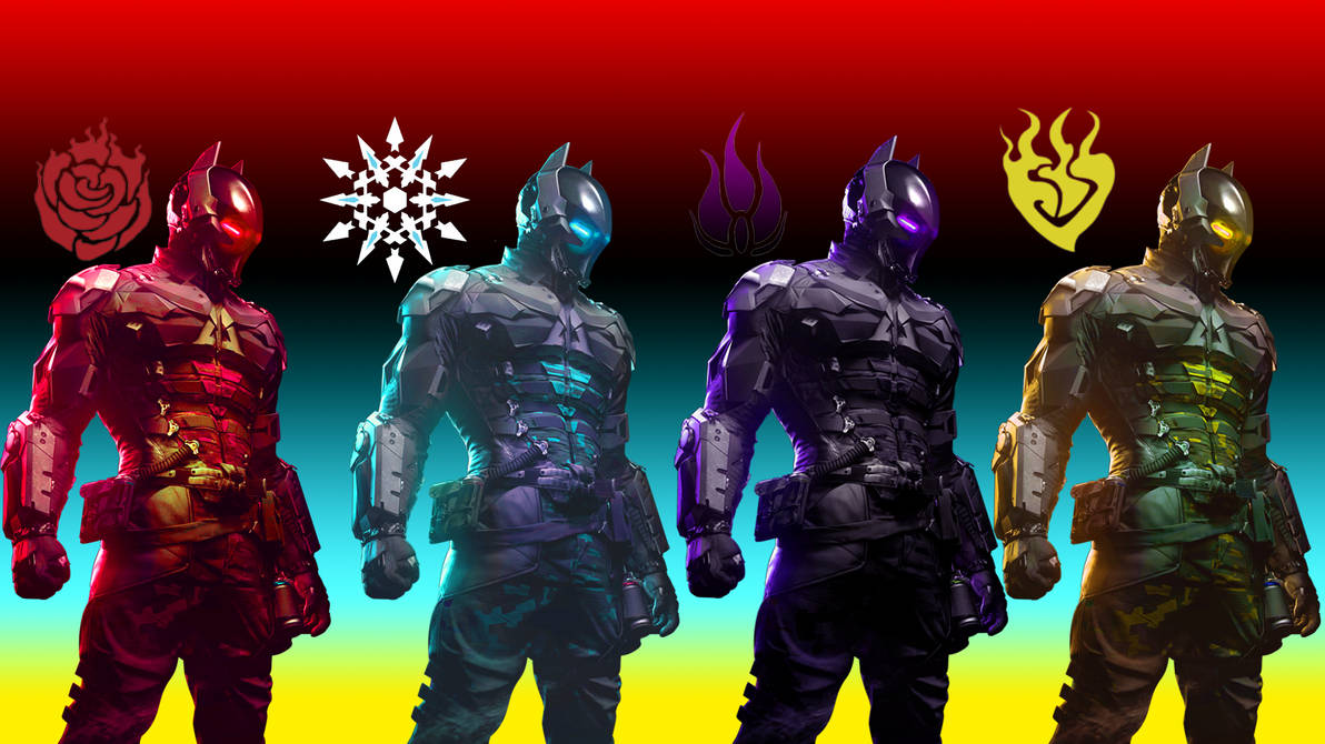 RWBY: Batman Arkham Knight RWBY color scheme. by TheMuffinManxx on ...