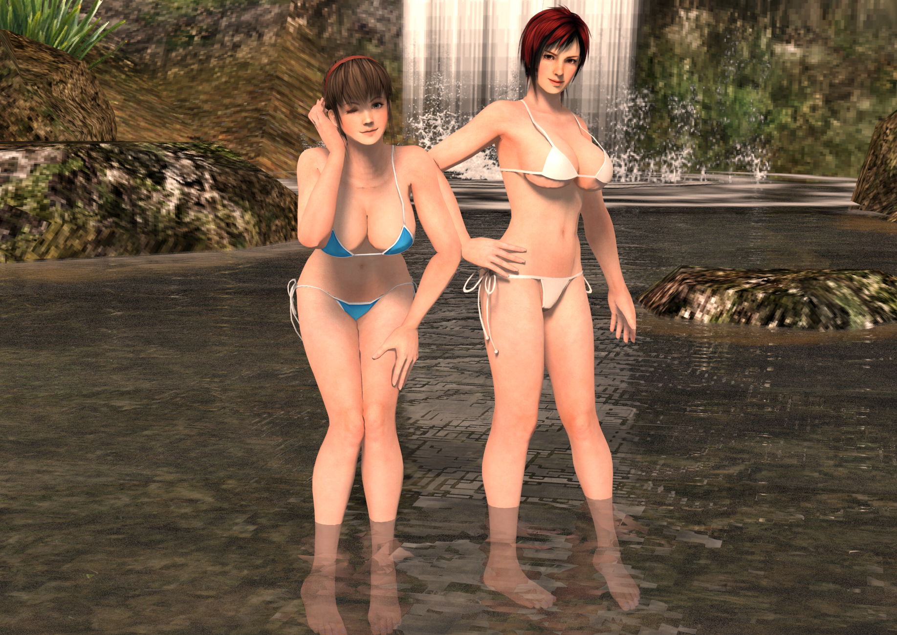 Hitomi and Mila: Bikini Girls