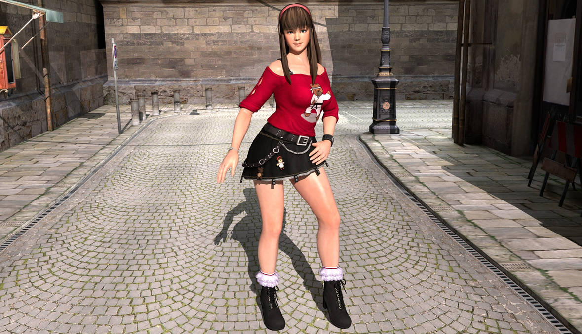 Hitomi In Da Street by RuiDX on DeviantArt