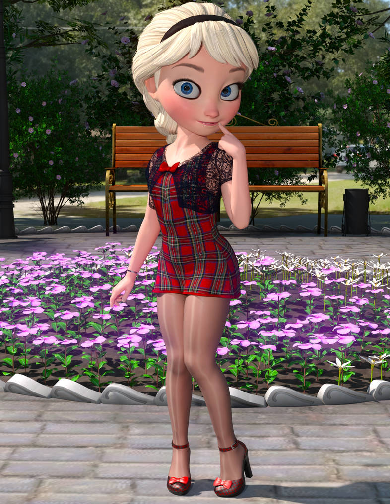 Cute Young Elsa by RuiDX on DeviantArt