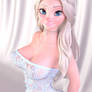 Elsa No Makeup!? (Closeup)