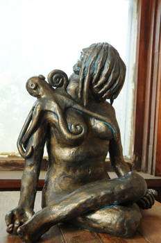 Bronzed Octo Girl Right Front