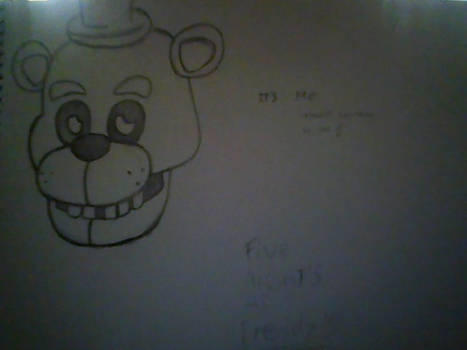 Freddy fazbear by the p.