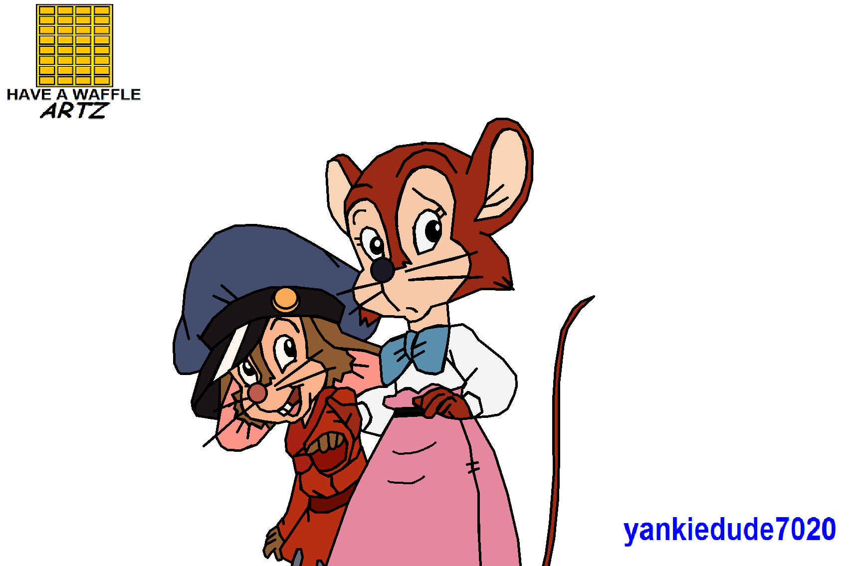 Fievel Mousekewitz And Tanya By Yankiedude7020 On DeviantArt.