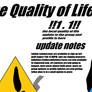 The quality of life update 1.1