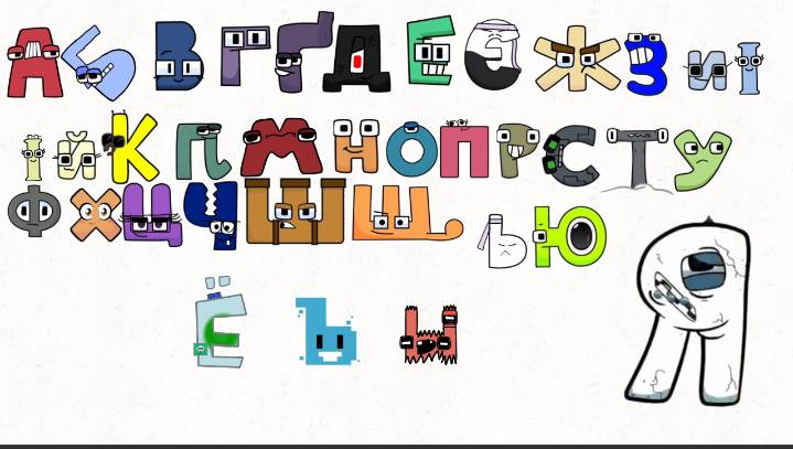 The Ukrainian alphabet lore